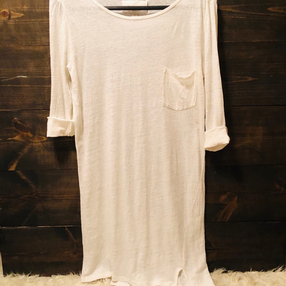 Brochu Walker White Dress Size M